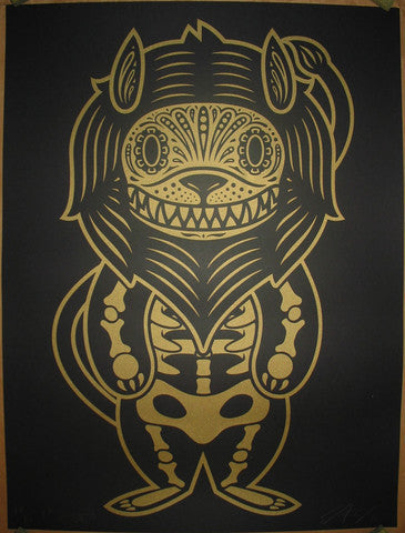 "Lion of the Dead" Ernesto Yerena Montejano Limited Edition Print